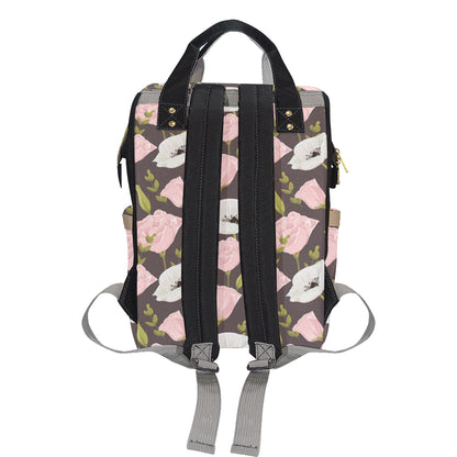 Anemone Pattern Print Design AM011 Diaper Bag Backpack
