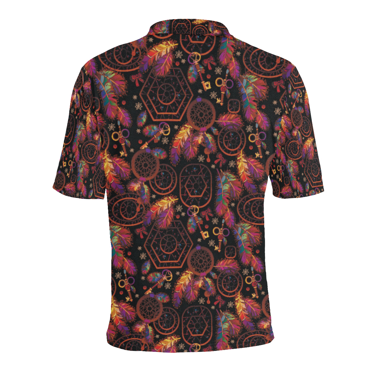 Dream catcher native american Men Polo Shirt