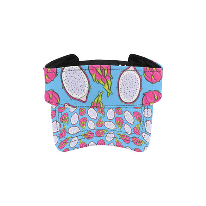 Dragonfruit Pattern Print Design DF04 Unisex Sun Visor