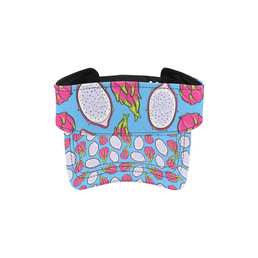 Dragonfruit Pattern Print Design DF04 Unisex Sun Visor