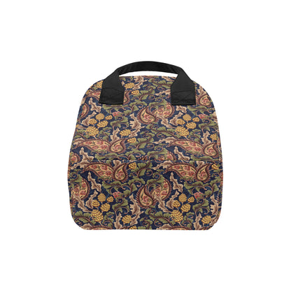 Floral Vintage Classic Print Insulated Lunch Bag