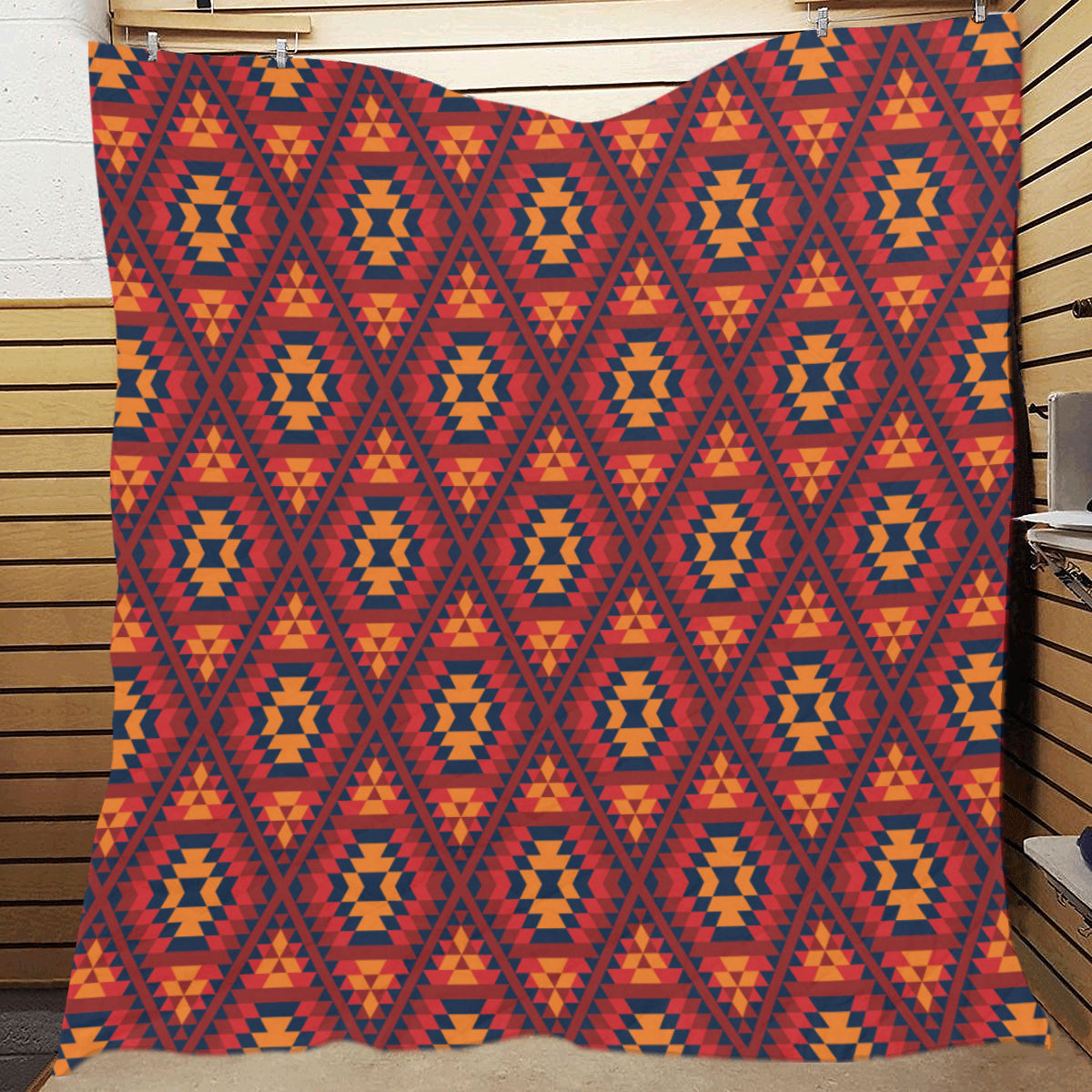 Navajo Pattern Print Design A03 Premium Quilt