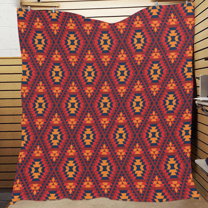 Navajo Pattern Print Design A03 Premium Quilt