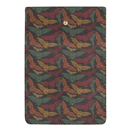 Bat Tribal Pattern Print Design 03 Women's Trifold Wallet