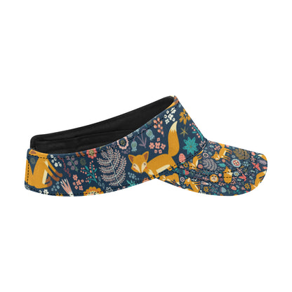 Fox Cute Jungle Print Pattern Unisex Sun Visor