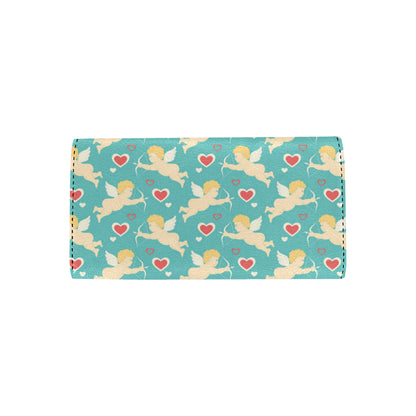 Cupid Pattern Print Design 01 Women's Trifold Wallet