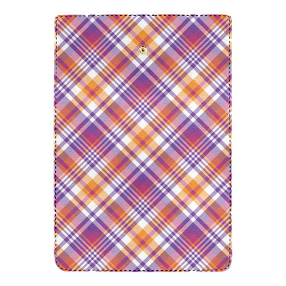 Madras Pattern Print Design 02 Women's Trifold Wallet
