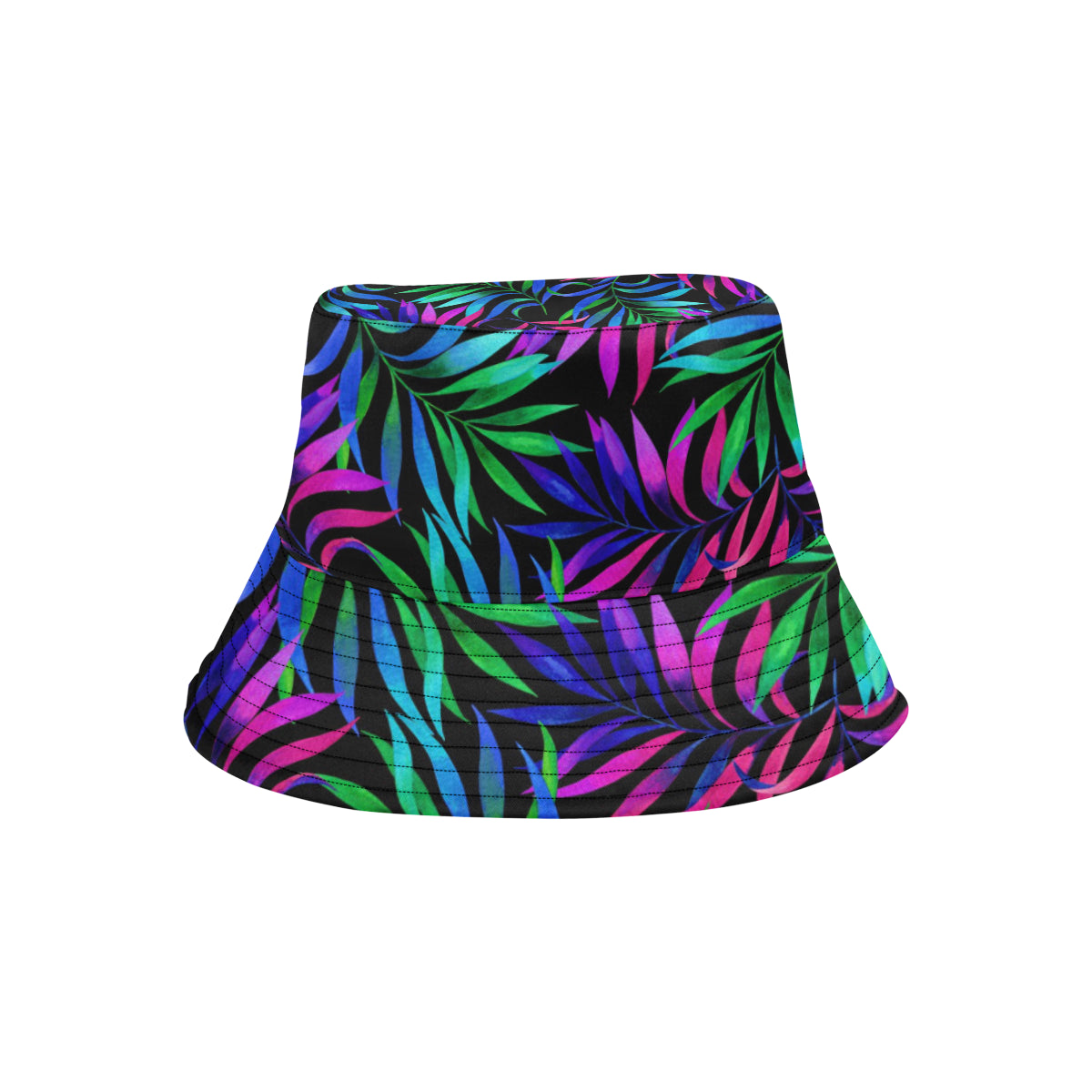 Tropical Flower Pattern Print Design TF010 Unisex Bucket Hat