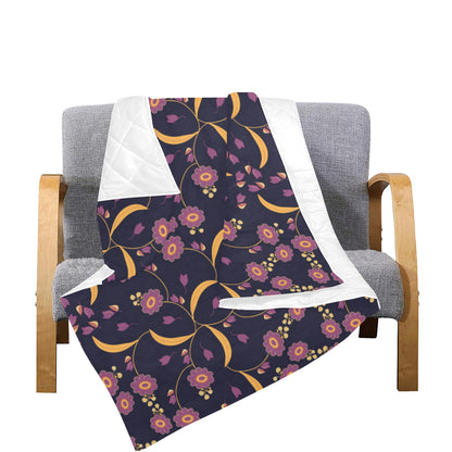 Anemone Pattern Print Design AM012 Premium Quilt