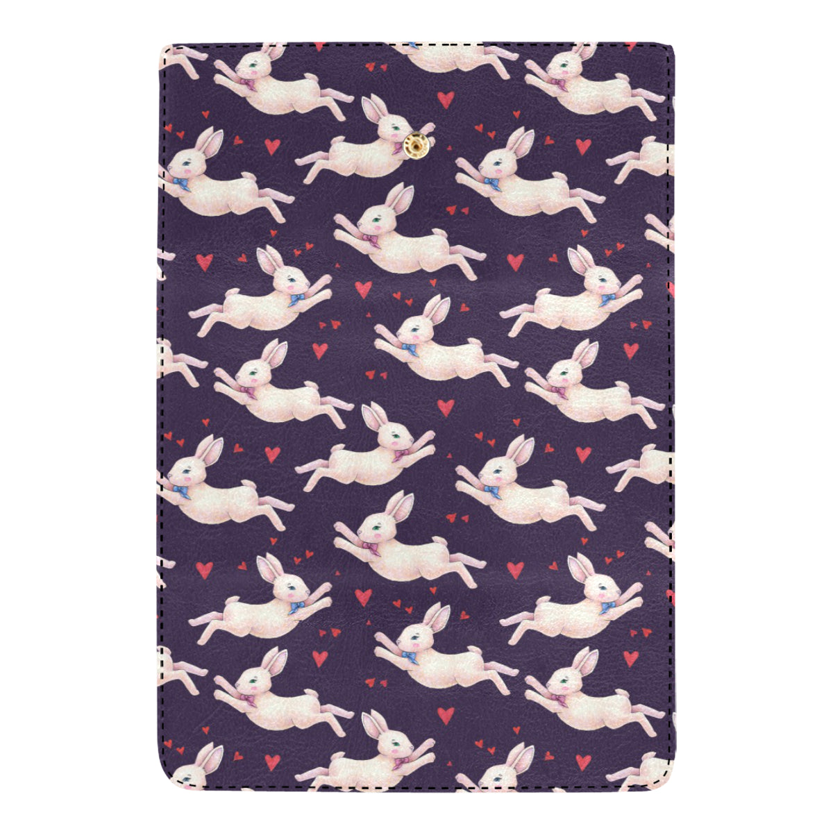 Rabbit Pattern Print Design RB016 Women's Trifold Wallet