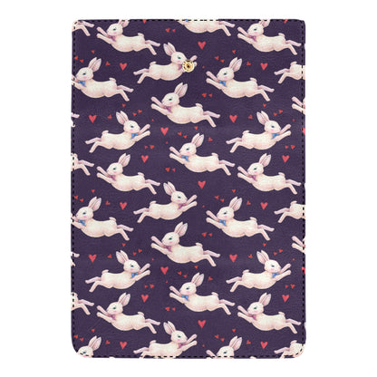 Rabbit Pattern Print Design RB016 Women's Trifold Wallet