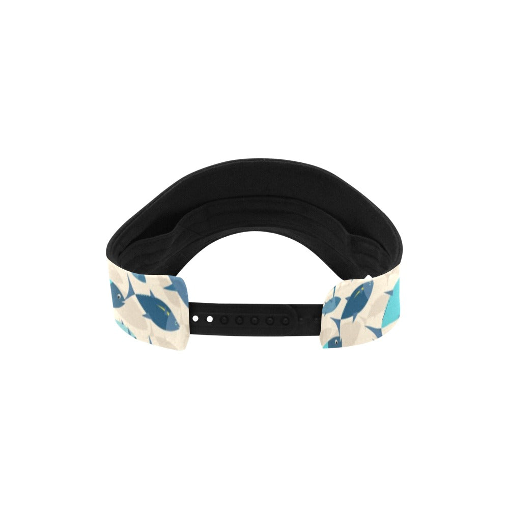 Tuna Fish Print Design LKS302 Unisex Sun Visor