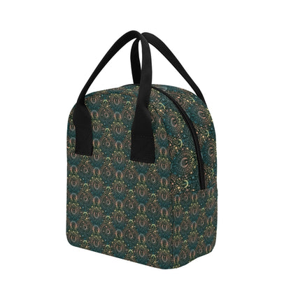 Sun Moon Print Design LKS307 Insulated Lunch Bag