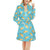 Taco Print Design LKS303 Women's Fleece Robe