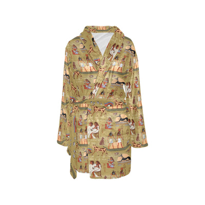 Ancient Greek Classic Pattern Design LKS305 Women's Fleece Robe