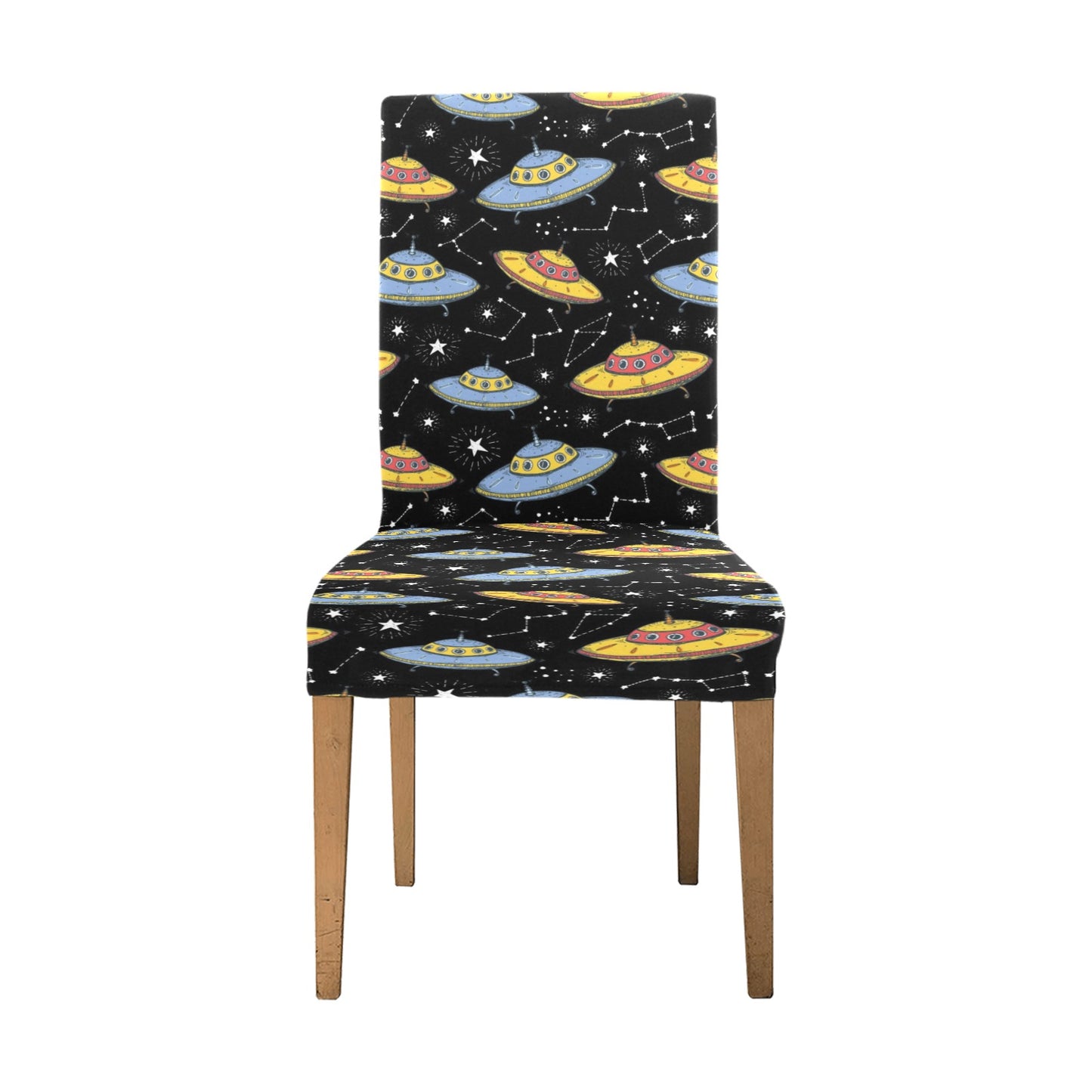 UFO Print Design LKS307 Dining Chair Slipcover