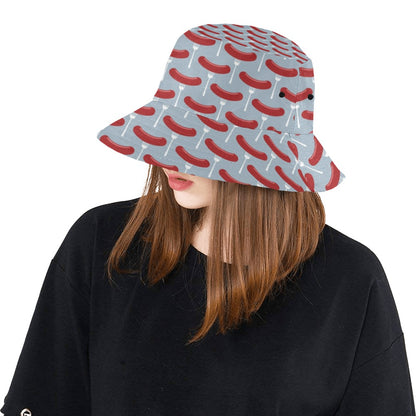Sausage Print Design LKS301 Unisex Bucket Hat