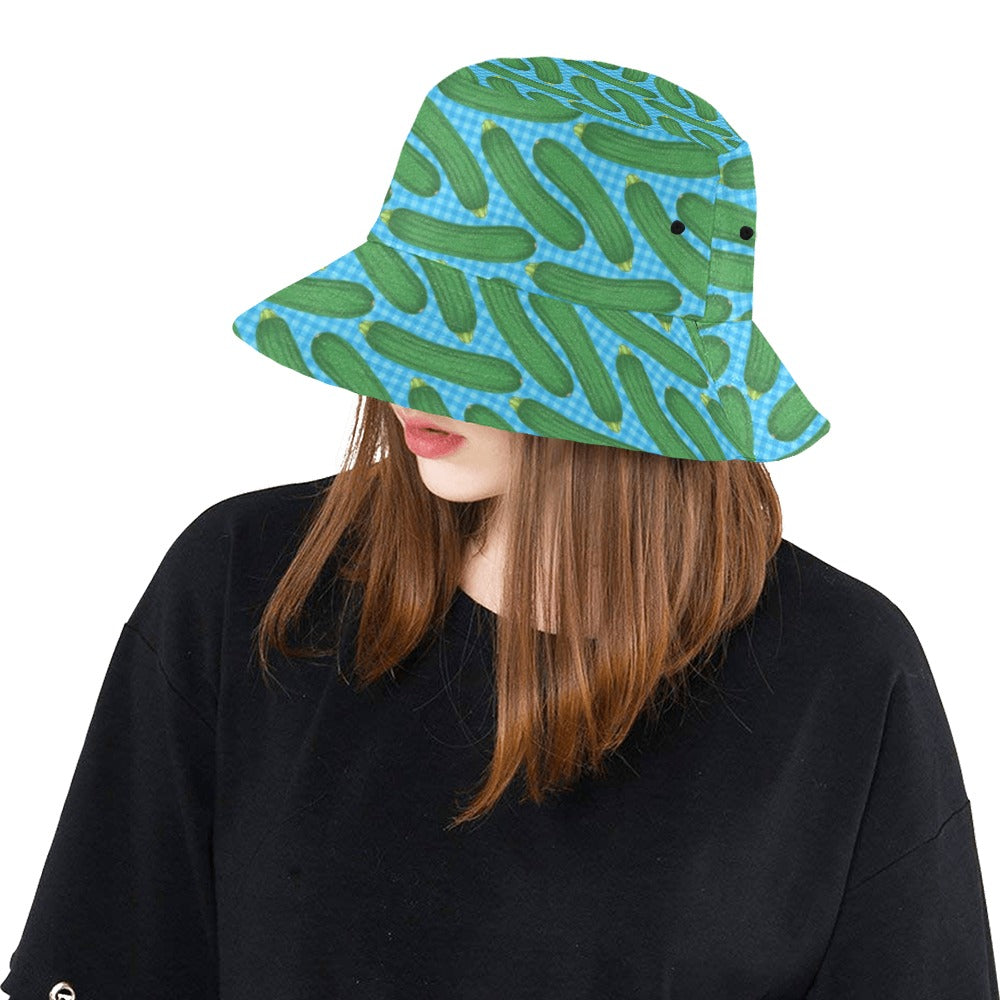 Zucchini Print Design LKS301 Unisex Bucket Hat