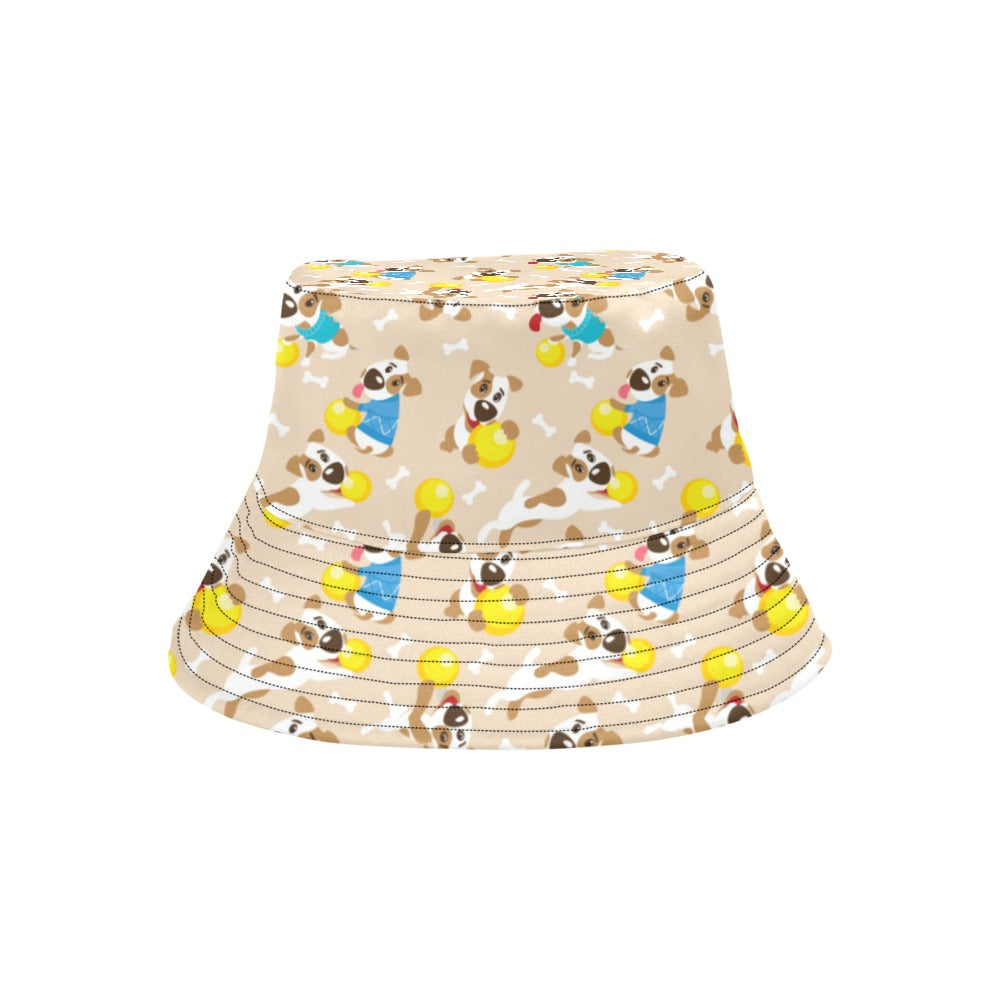 Russell Terriers Cute Print Design LKS304 Unisex Bucket Hat
