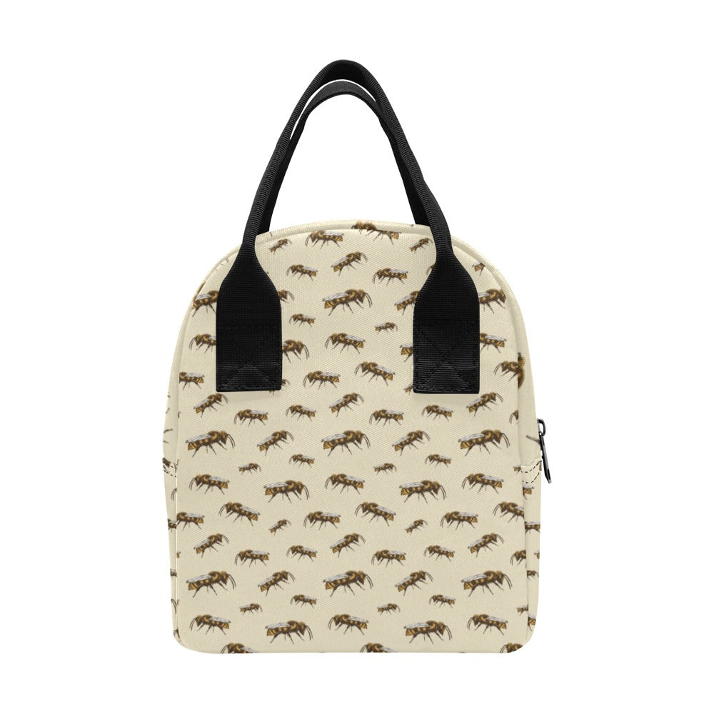 Bee Print Design LKS306 Insulated Lunch Bag