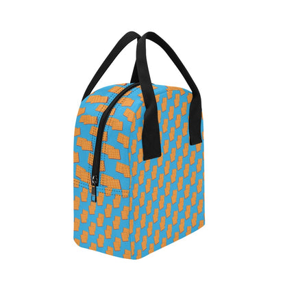Waffle Print Design LKS304 Insulated Lunch Bag