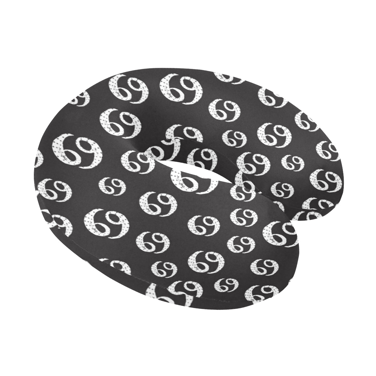 Cancer Zodiac Pattern Print Design 02 U-Shaped Travel Neck Pillow