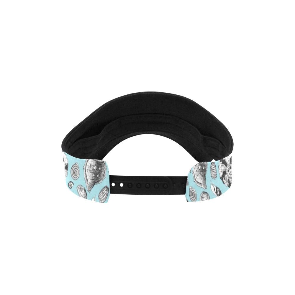 Seashell Beach Print Design LKS302 Unisex Sun Visor
