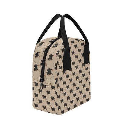 Tibetan Mastiffs Print Design LKS301 Insulated Lunch Bag