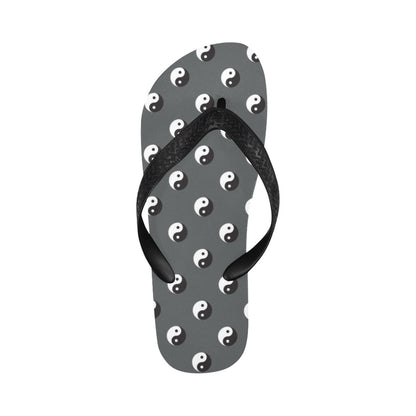 Yin Yang Print Design LKS303 Flip Flops