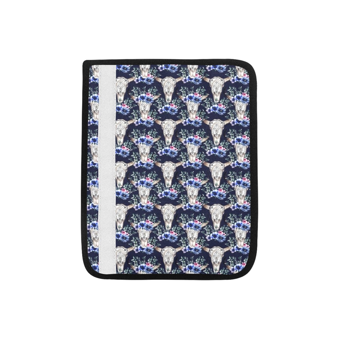 Buffalo Head Print Design LKS402 Car Seat Belt Cover