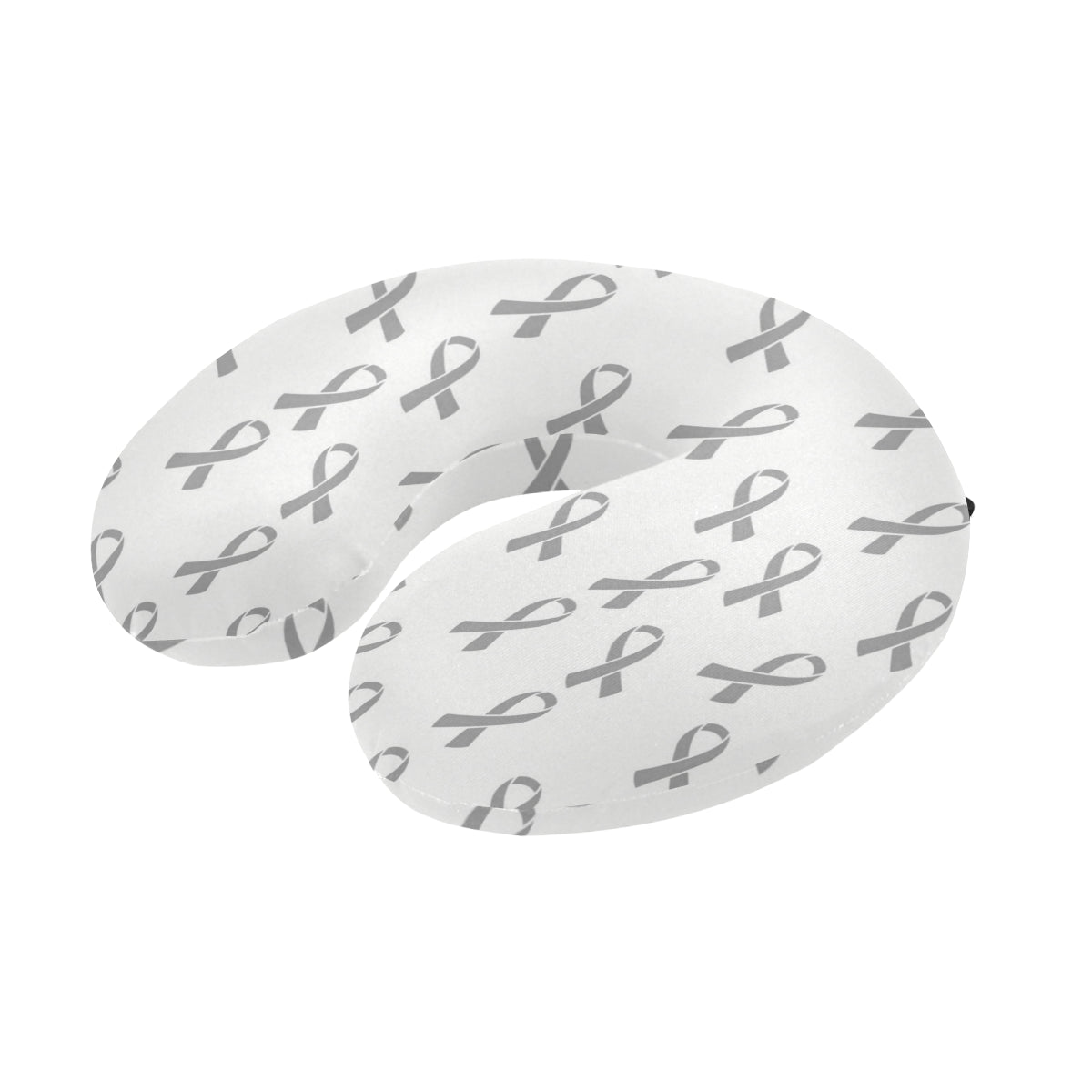 Brain cancer Pattern Print Design 01 U-Shaped Travel Neck Pillow