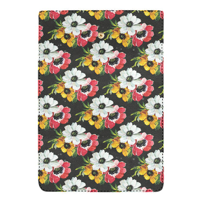 Anemone Pattern Print Design AM07 Women's Trifold Wallet