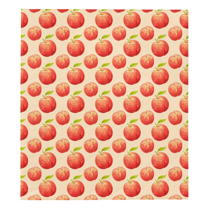 Peach Pattern Print Design A03 Premium Quilt