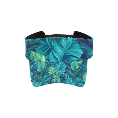 Banana Leaf Pattern Print Design BL05 Unisex Sun Visor