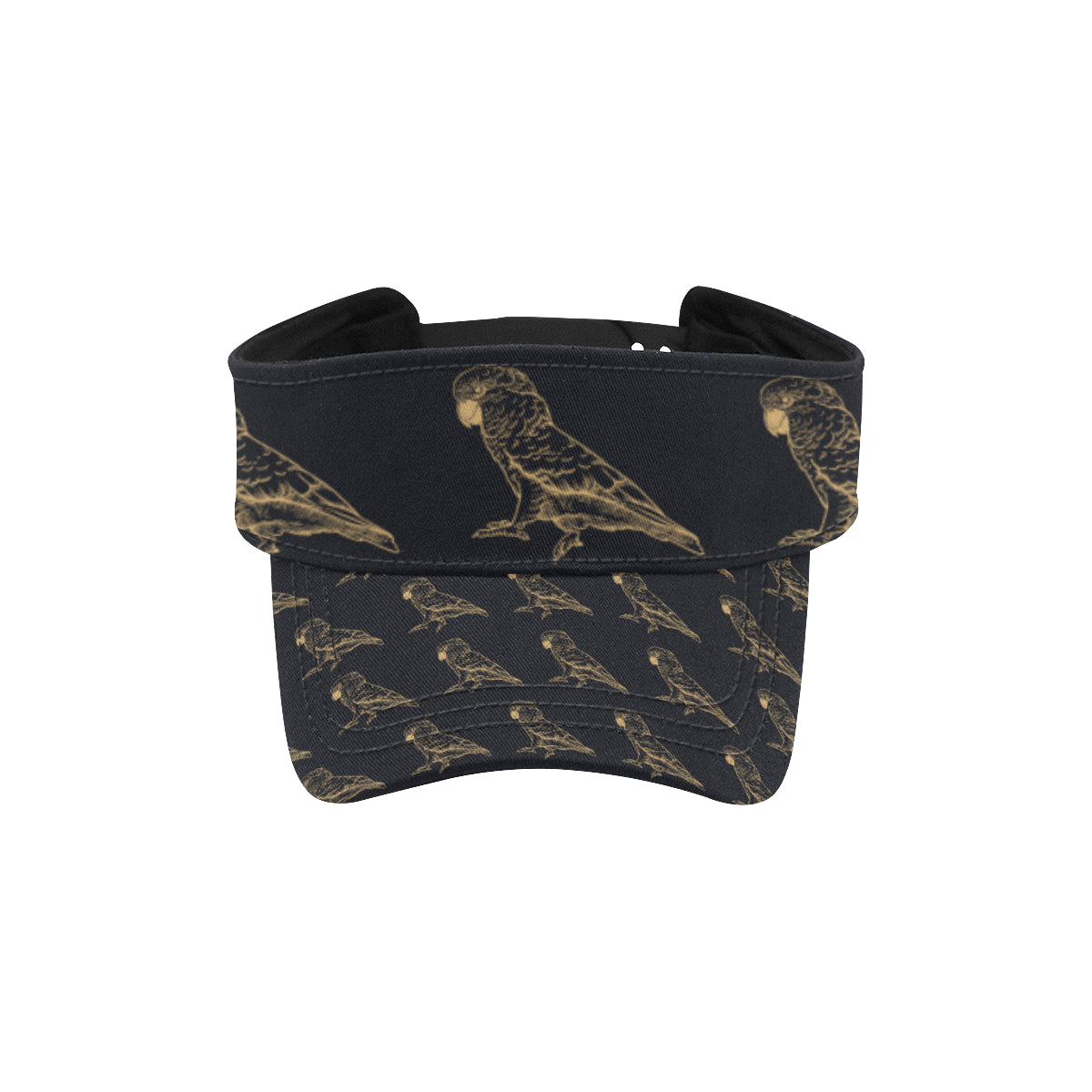 Parakeet Pattern Print Design A04 Unisex Sun Visor