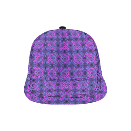 kaleidoscope Pattern Print Design Snapback Cap