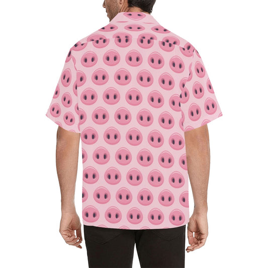 Pig Print Design LKS401 Men's Men's Hawaiian Shirt