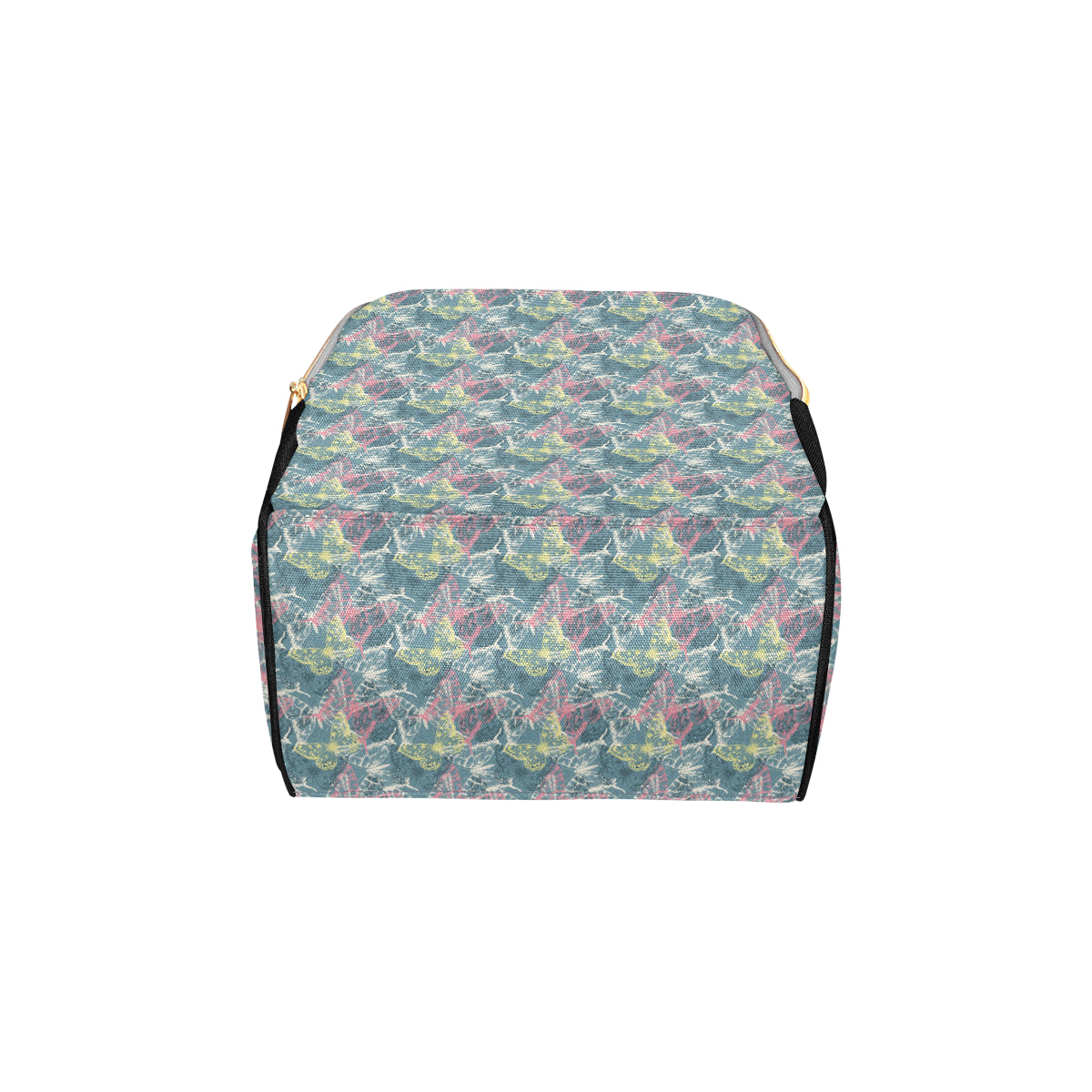 Butterfly Pattern Print Design 01 Diaper Bag Backpack