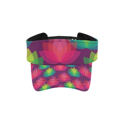 Lotus Pattern Print Design 02 Unisex Sun Visor