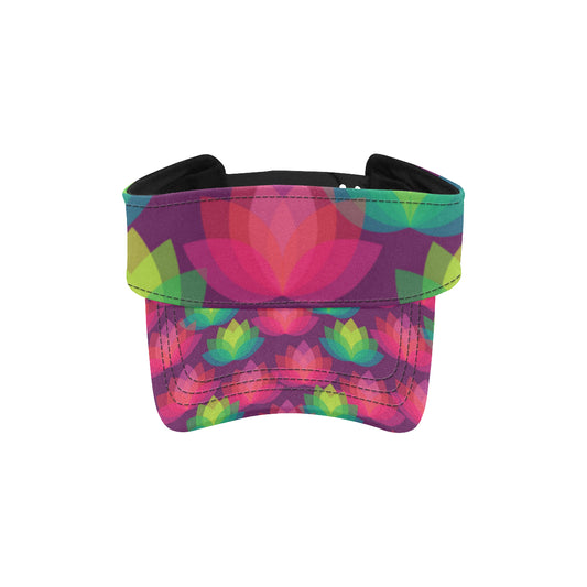 Lotus Pattern Print Design 02 Unisex Sun Visor