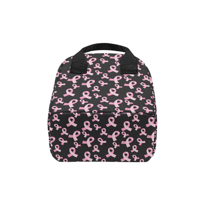 Breast Cancer Awareness Design Insulated Lunch Bag