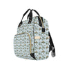 Aloha Hawaii island Design Themed Print Diaper Bag Backpack