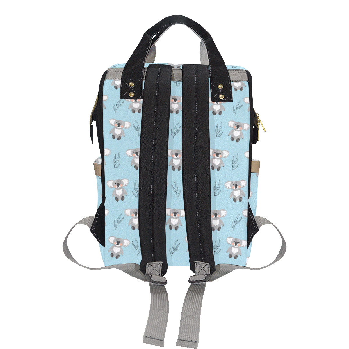 Koala Pattern Print Design 01 Diaper Bag Backpack