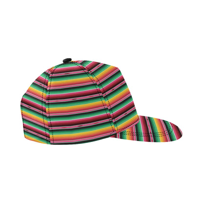 Mexican Blanket Classic Print Pattern Snapback Cap