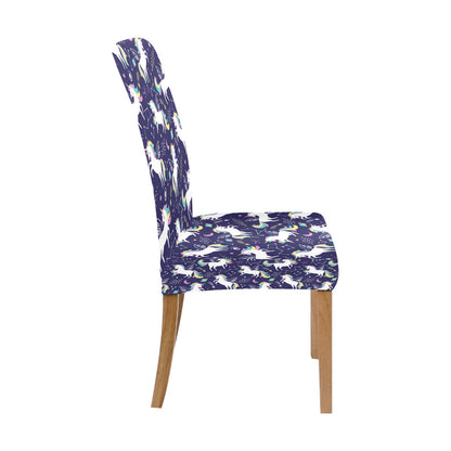 Unicorn Print Design LKS305 Dining Chair Slipcover