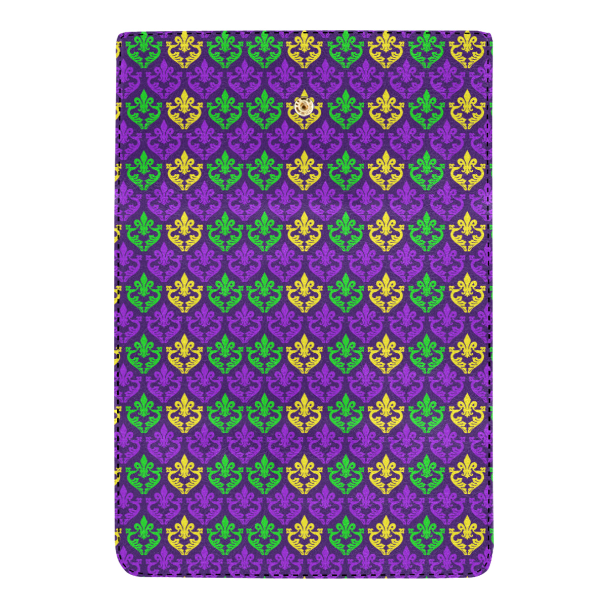 Mardi Gras Pattern Print Design 02 Women's Trifold Wallet