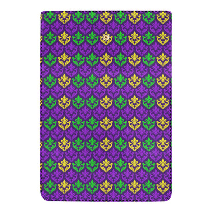 Mardi Gras Pattern Print Design 02 Women's Trifold Wallet