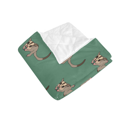 Sugar Glider Pattern Print Design 01 Premium Quilt