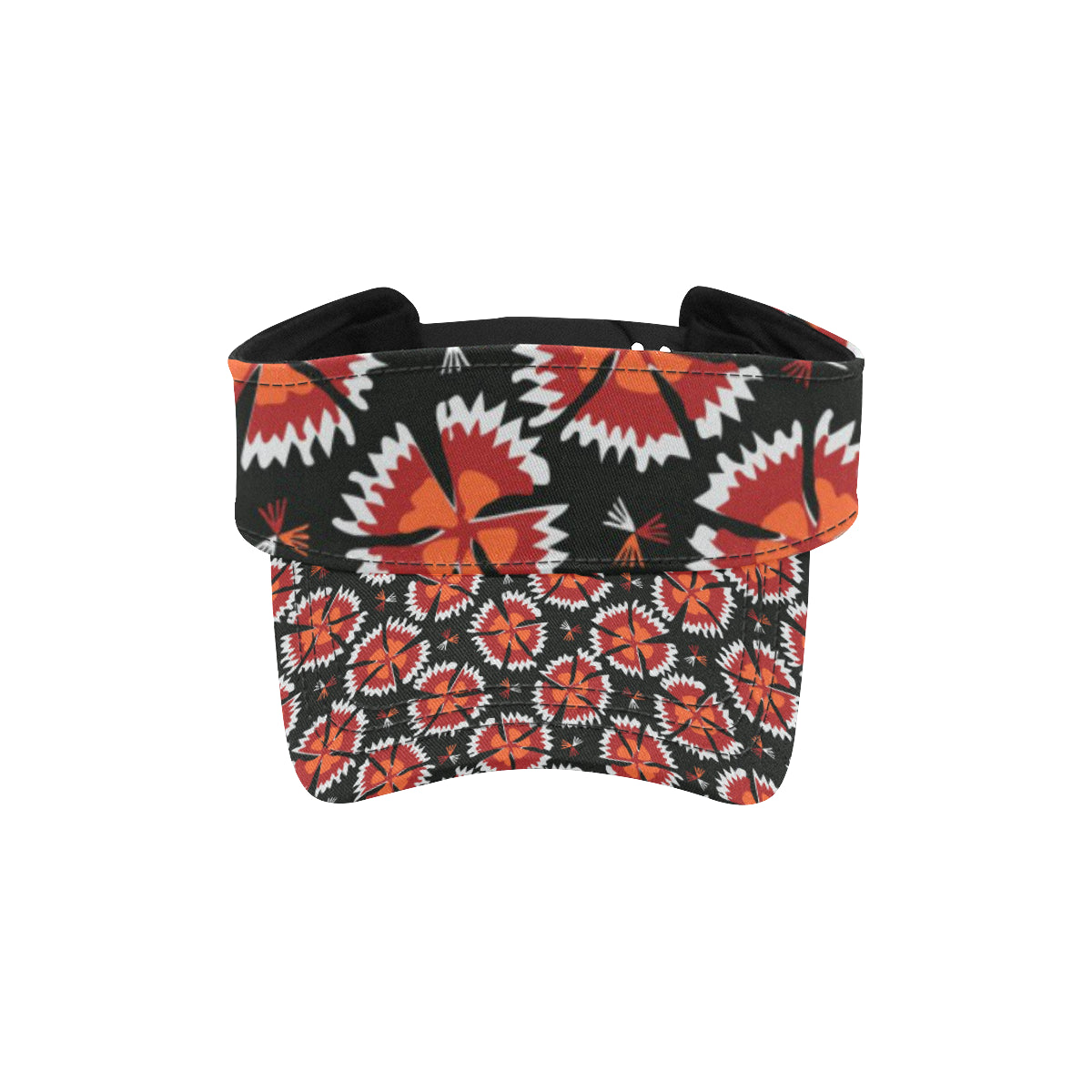 Carnations Pattern Print Design CN03 Unisex Sun Visor