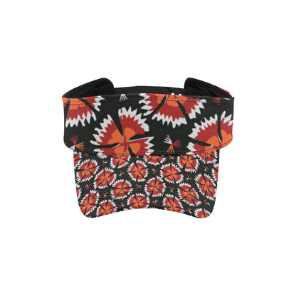 Carnations Pattern Print Design CN03 Unisex Sun Visor
